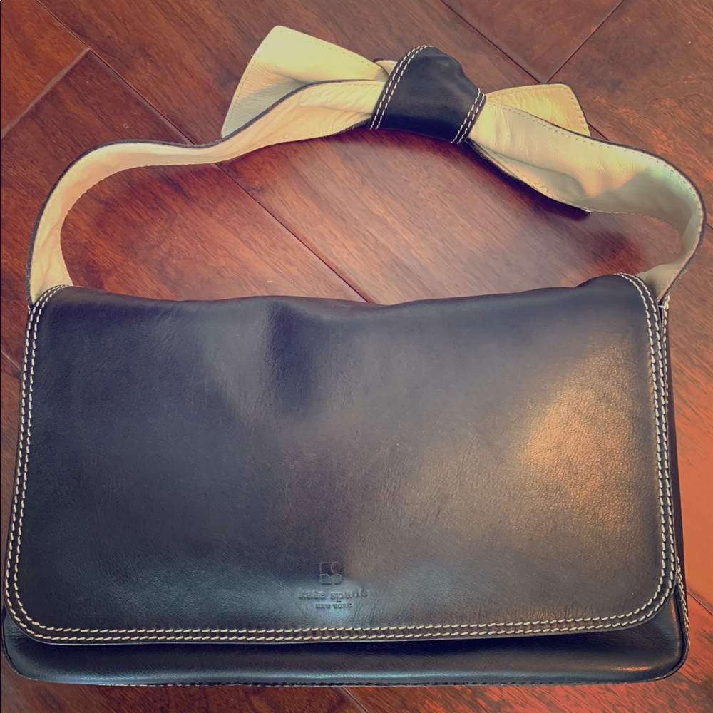 Kate Spade Black Leather Small Shoulder Bag